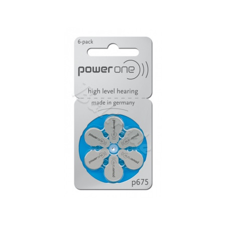 Batteries for hearing aid VARTA 675 6/1