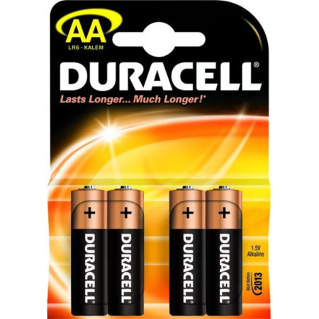 Battery DURACELL AA/LR6 Basic/Simply 4/1