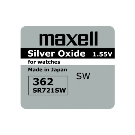 Battery MAXELL 362