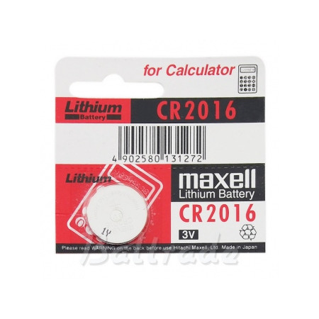 Battery MAXELL CR2016