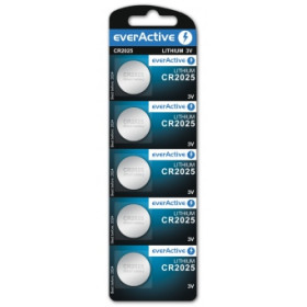 Baterija EVERACTIVE CR2025 5/1 blister