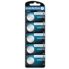 Baterija EVERACTIVE CR2016 5/1 blister