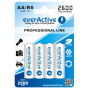 Batteries EVERACTIVE AA/HR6 4/1 2600 professional line