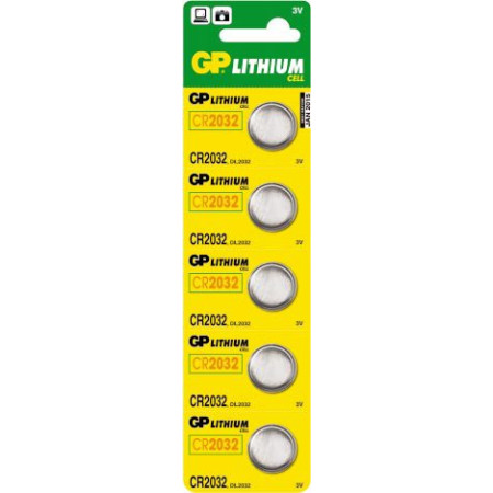 Battery GP CR2032 5/1 blister