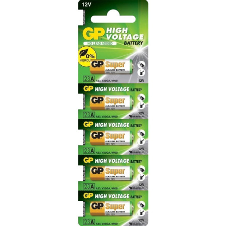 Battery GP 23A 5/1 blister