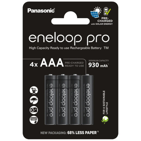 Batteries ENELOOP PRO AAA/HR03 4/1